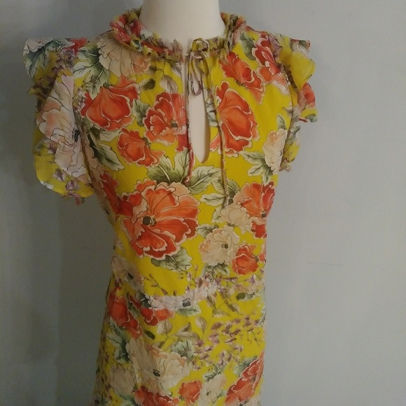 🌻sold🌻 NWT Dolan Ellory Silk Dress - Picture 6 of 8